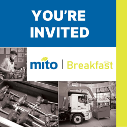 You're Invited to MITO Business Breakfast